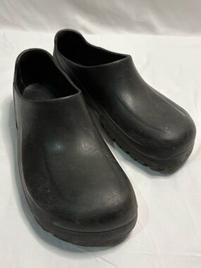 Birkenstock A630 Polyurethane Slip-Resistant Work Shoes Clog Black 43 No Insoles